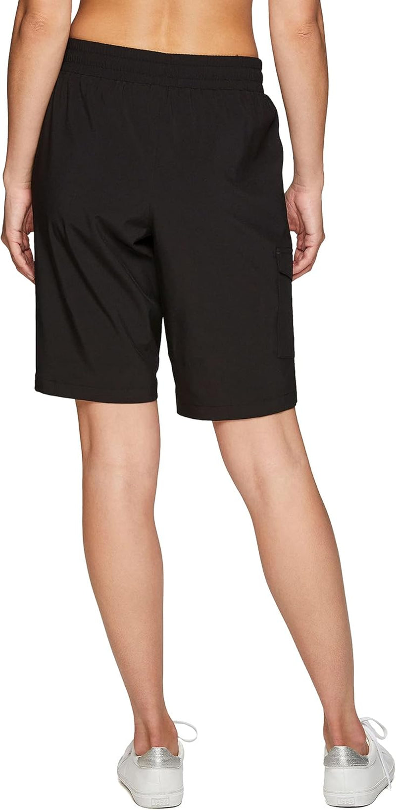Active Women'S Relaxed Fit Breathable Ventilated Stretch Woven Athletic Walking Short with Pockets